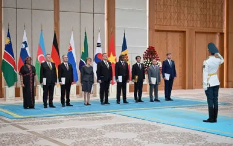Президент тоғыз елдің жаңа елшілерінен сенім грамоталарын қабылдады
