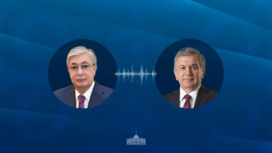 Қазақстан мен Өзбекстан Президенттері телефон арқылы сөйлесті
