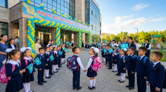 Қазақстанда жаңа оқу жылы басталды: 4 миллионға жуық оқушы мектепке барады
