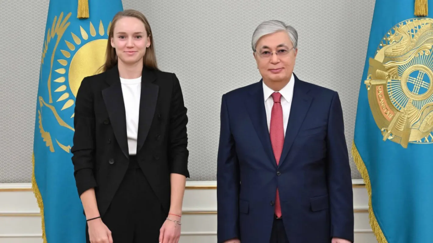 Президент Елена Рыбакинаны тарихи жетістігімен құттықтады