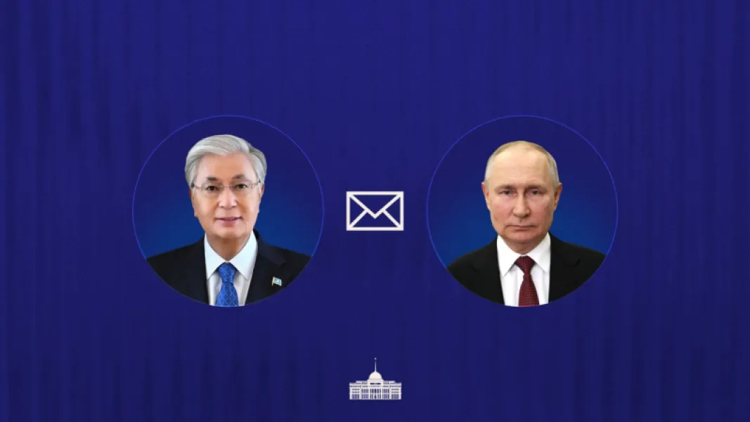 Тоқаев Владимир Путинге құттықтау жеделхатын жолдады